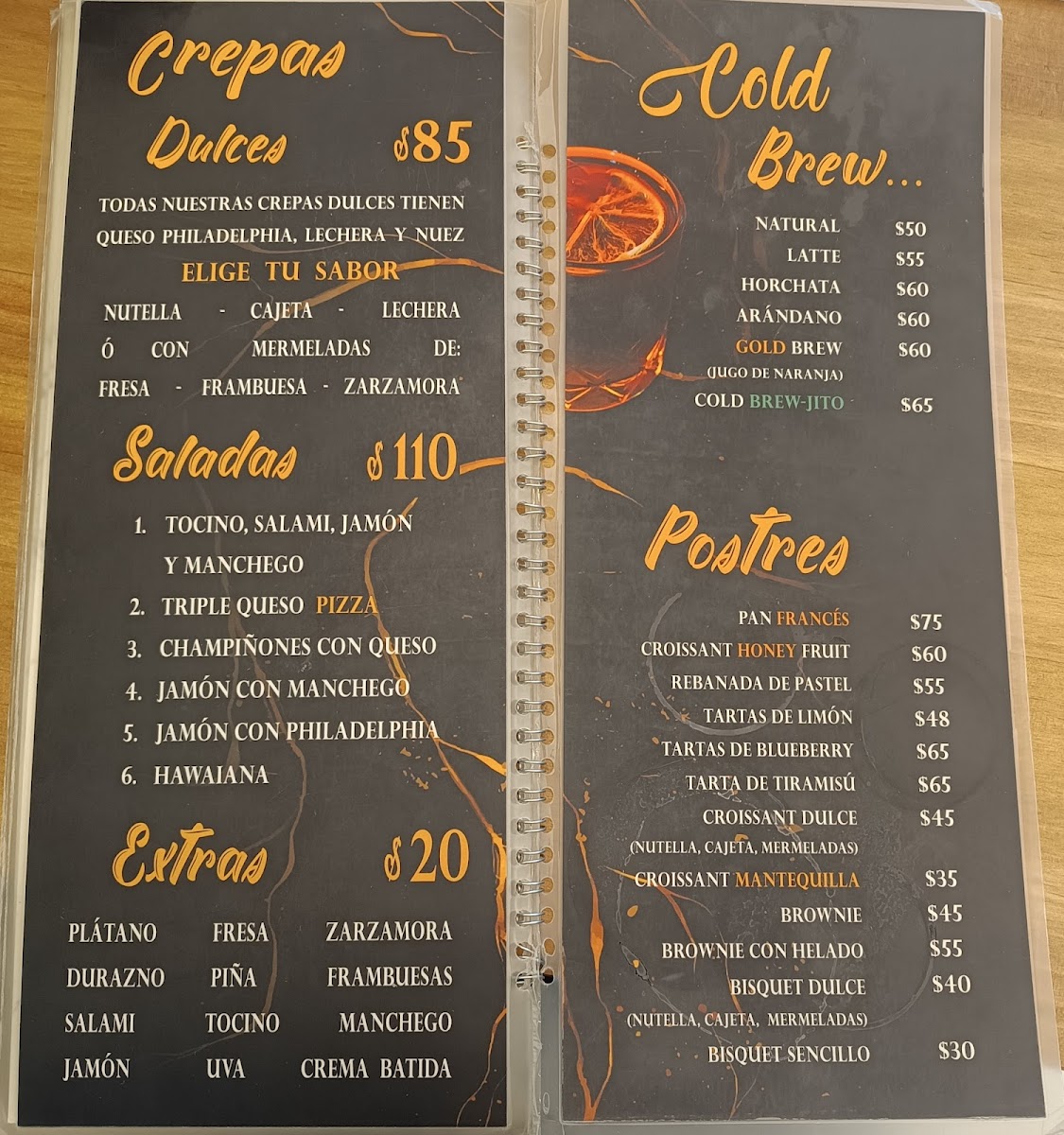 Mi Bendito Café MBC Menu - Image 3